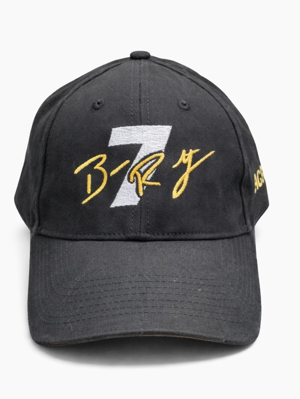 Pittsburgh Steelers Big Ben Roethlisberger Adjustable Cap Black Gold NFL